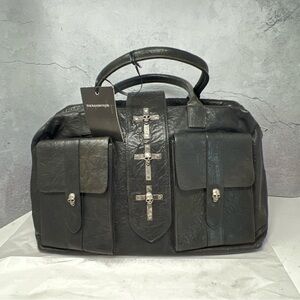 Thomas Wylde NWT Black Skull Leather bag